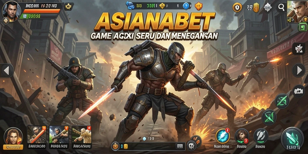 Tampilan utama gameplay ASIANABET dengan aksi mendebarkan.