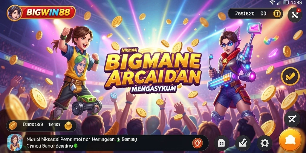 Tampilan menarik dari gameplay seru di BIGWIN88.