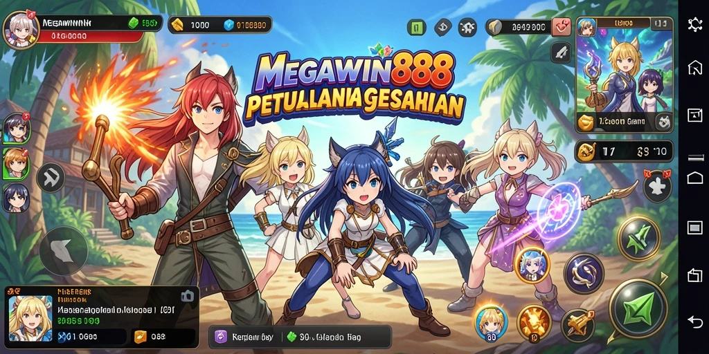 Tampilan menarik dari gameplay MEGAWIN888 yang penuh aksi.