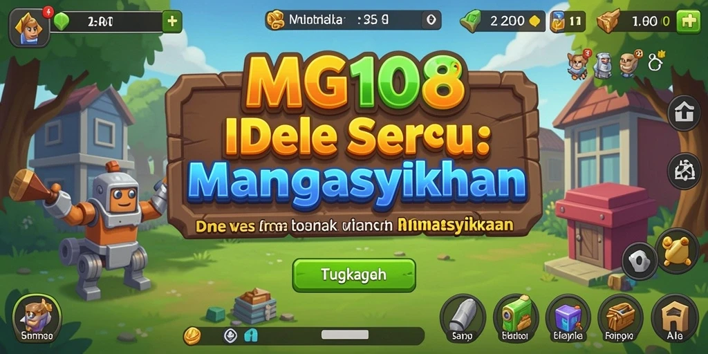 Gameplay <strong>MG108</strong> yang menantang dan menarik di dalam dunia Idle.